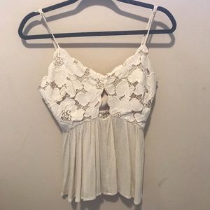 Beautiful embroidered tank top